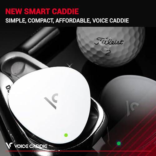 VOICE CADDIE VC300SE Voice Golf GPS, White - Golf Gift