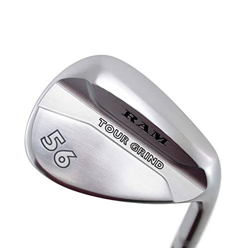 Ram Golf Tour Grind Premium Golf Wedge, Chrome, 54 - Golf Gift