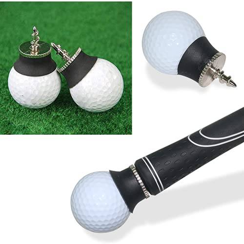 Qinuseaks 1PCS Golf Suction Cup Lightweight Golf Ball Pick Up Claw Alloy Golf Ball Club Retriever Grabber for Picking Up Golf Ball - Golf Gift