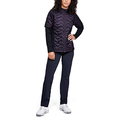 Under Armour Women's ColdGear Reactor Golf Hybrid Jacket, Nocturne Purple (595)/Nocturne Purple, L - Golf Gift