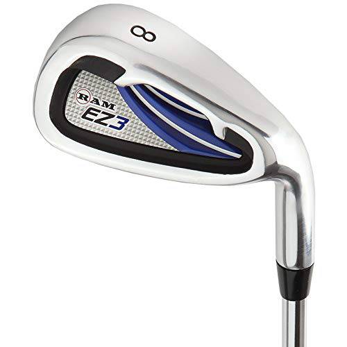 Ram Golf EZ3 Mens Right Hand Iron Set 5-6-7-8-9-PW-SW - HYBRID INCLUDED - Golf Gift