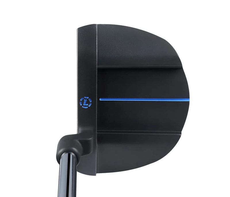 LAZRUS Premium Black Golf Putter - Right and Left Handed Golf Club Mallet Putter (Right) - Golf Gift