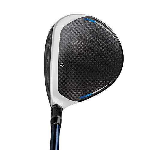 TaylorMade SiM 2 Max Steel Fairway Mens Right Hand Graphite Stiff 3 Wood, Black/Light Grey - Golf Gift