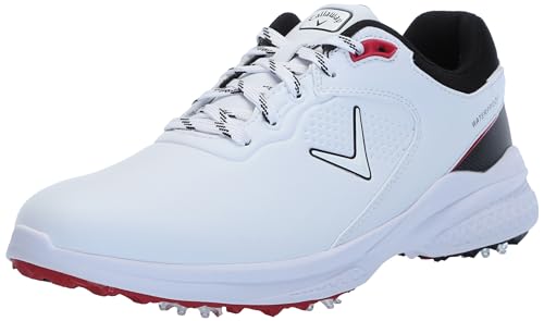 Callaway Men's Solana TRX V3 Golf Shoe, White/Black, 15 UK - Golf Gift