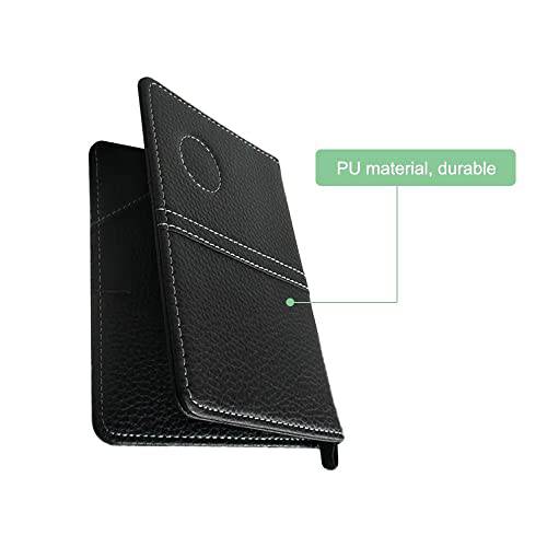 DONGKER Golf Scorecard Holder, Leather Golf Score Card Wallet with Pen Loop for Golf Score Cards Men & Women - Golf Gift