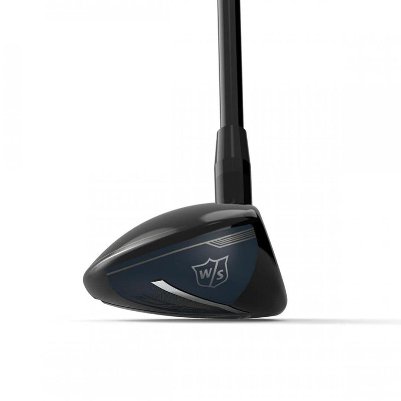 Wilson Staff Golf Club, D9 Hybrid 6, 28.0 Degree loft, A-Flex, For Right-Handers, Black/Blue, WGW470200A - Golf Gift