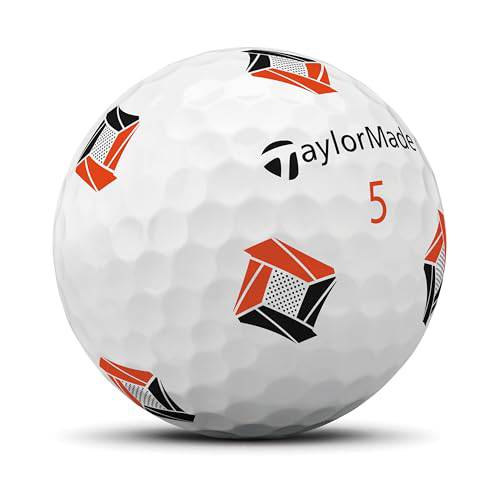 TaylorMade TM24 TP5x pix Golf Balls 12 Ball Pack White - Golf Gift