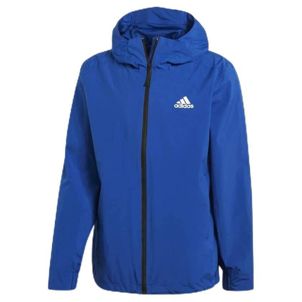 adidas BSC 3-Stripes RAIN.RDY jacket Women's Jacket - Blue, L - Golf Gift