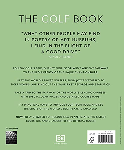 The Golf Book: The Players • The Gear • The Strokes • The Courses • The Championships - Golf Gift