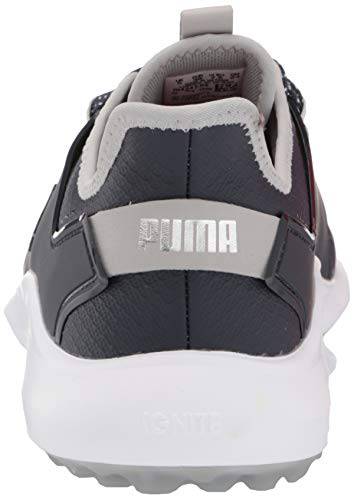 PUMA Women's Ignite Fasten8 Golf Shoe, Navy Blazer Puma Silver High Rise, 5.5 UK - Golf Gift