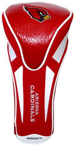 Team Golf NFL Arizona Cardinals Single Apex Driver Head Cover Golf Club Single Apex Driver Headcover, Fits All Oversized Clubs, Truly Sleek Design - Golf Gift