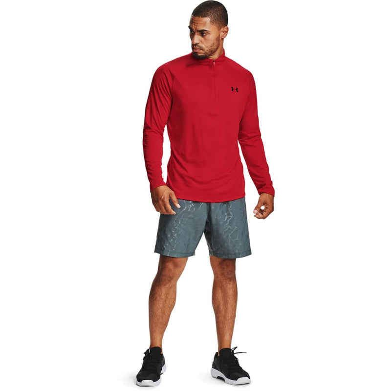 Under Armour Men Tech 2.0 1/2 Zip, Versatile Warm Up Top for Men, Light and Breathable Zip Up Top for Working Out - Golf Gift