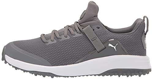 PUMA Men's Fusion Evo Golf Shoe, Quiet Shade-Quiet Shade, 8 UK - Golf Gift