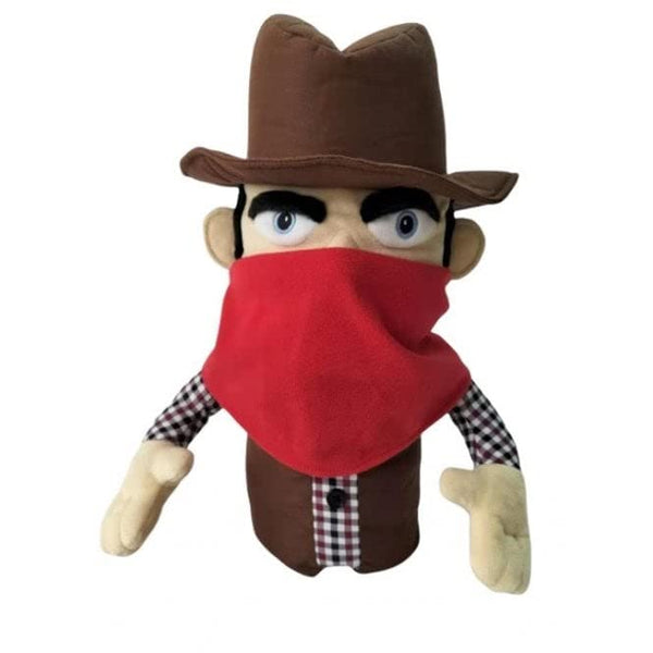 Novelty Bandit Cowboy Golf Plush Driver Headcover - Golf Gift