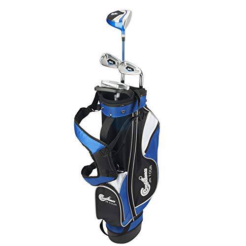 Confidence Golf Junior Golf Clubs Set for Kids Age 4-7 (up to 4' 6" tall) - Golf Gift