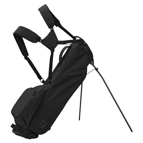 TaylorMade Golf FlexTech Carry Stand Bag, 2024, Black - Golf Gift