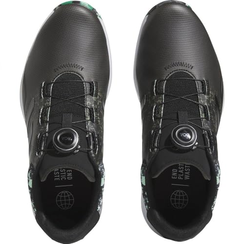 adidas Men's S2G SL 23 Wide Golf Sneakers, core Black/core Black/Pulse Mint, 8.5 UK - Golf Gift