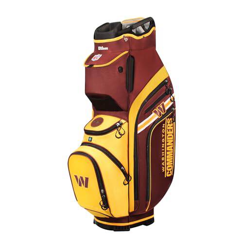 Wilson NFL Golf Bag - Cart, Washington Commanders - Golf Gift