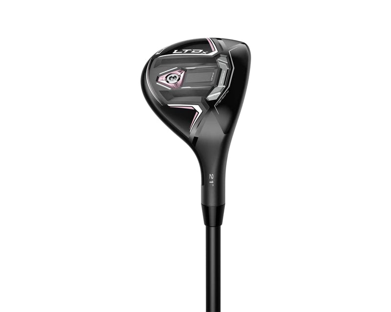 Cobra Golf 2022 LTDX Combo Iron Set Gloss Satin Chrome-Elderberry (Women's, Right Hand, KBS PGI 55, Ladies Flex, 5-SW) - Golf Gift