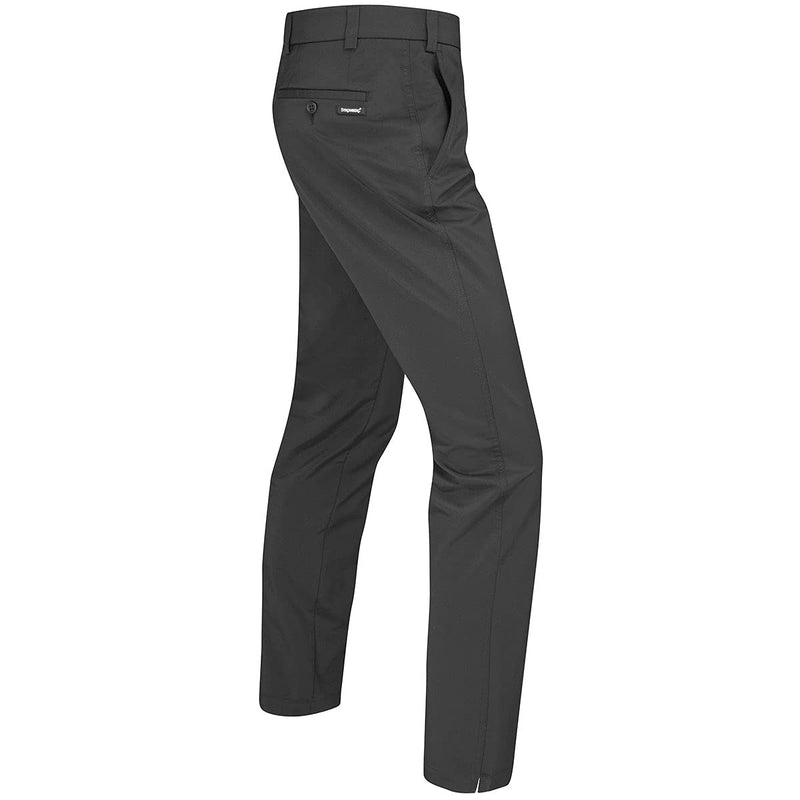 Stromberg - Hampton - Mens Tapered Breathable Water Resistant Golf Trousers - Quick Dry Mens Golf Pants - Black - 30 Regular - Golf Gift