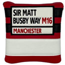 Manchester Golf Mallet Putter Headcover – Sir Matt Busby Way