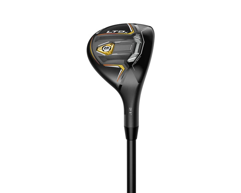 Cobra Golf 2022 LTDX Hybrid Matte Black-Gold Fusion (Men's, Right Hand, KBS PGI 75, Reg Flex, 5h-24) - Golf Gift