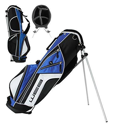 Go Golf Junior Stand Bag, Black / Blue, 30 Inch - Golf Gift