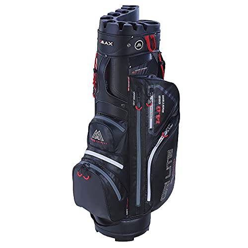 BIG MAX 2024 DRI-LITE SILENCIO WATER RESISTANT 14 WAY SPIRAL TOP GOLF CART BAG - Golf Gift