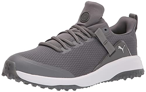 PUMA Men's Fusion Evo Golf Shoe, Quiet Shade-Quiet Shade, 8 UK - Golf Gift