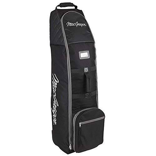 MacGregor Unisex Adult VIP DELUXE TRAVEL COVER Vip Deluxe Wheeled Travel Cover - Black - Black, ONE SIZE - Golf Gift