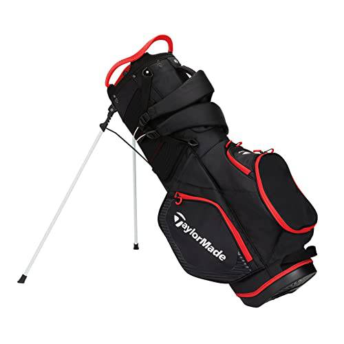 TaylorMade 2023 Pro Stand Bag (Black/Red) - Golf Gift