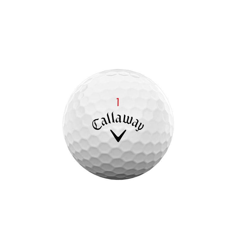 Callaway Golf Chrome Soft Golf Balls (2022 edition), White, 12 Balls - Golf Gift