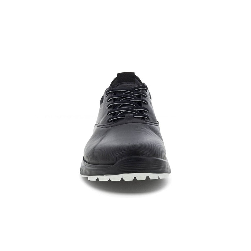 ECCO Mens M S-Three Golf Shoes - Black/Concrete/Black - UK 9-9.5 - Golf Gift