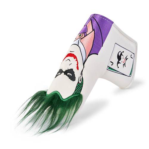 Caddy Club Golf Headcovers – JOKER Regular Putter Cover – Perfect Golf Gift – Fits All Major Brands – Classic Football Club Designs – Premium Stitching, Durable Lining – Multiple Designs - Golf Gift