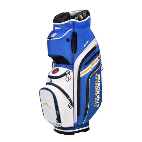 Wilson NFL Golf Bag - Cart, Los Angeles Chargers - Golf Gift