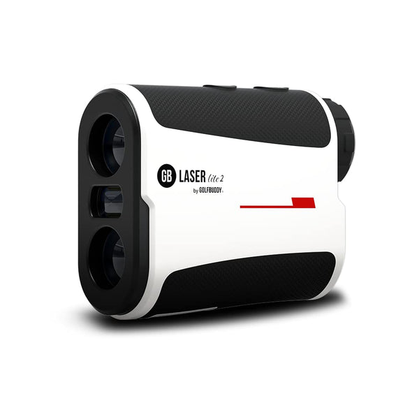 GolfBuddy GB LASER Lite 2 Rangefinder with Slope On/off Functionality - 800 Yards with Carry Case, White - Golf Gift