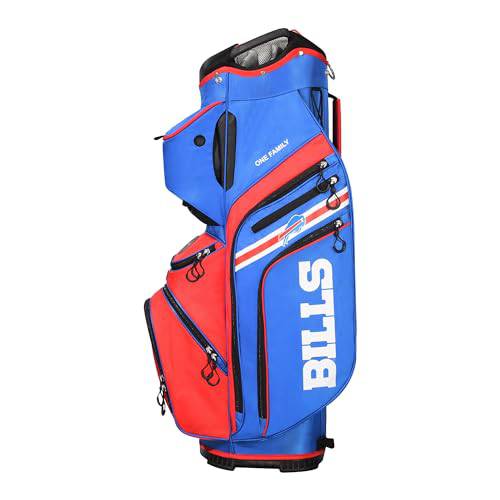 Wilson NFL Golf Bag - Cart, Buffalo Bills - Golf Gift