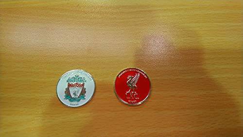 NEW LIVERPOOL HARD ENAMEL GOLF BALL MARKER - Golf Gift