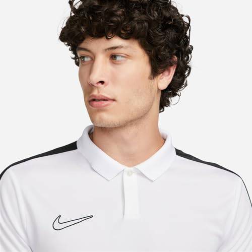 NIKE DR1346-100 M NK DF ACD23 Polo SS Polo Shirt Men's White/Black/Black Size L - Golf Gift