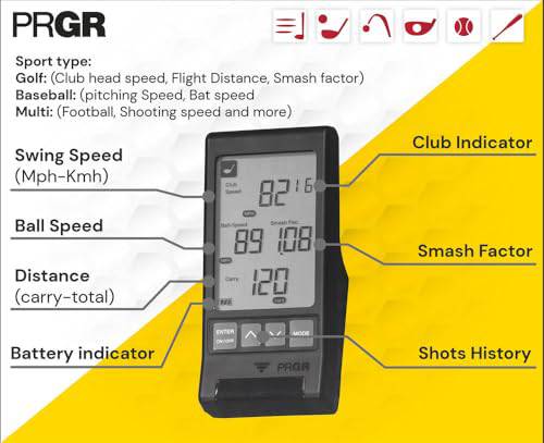 PRGR Portable Golf Launch Monitor - Golf Gift