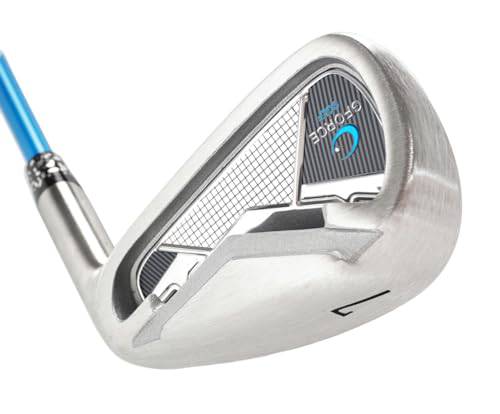 GForce 7 Iron Golf Swing Trainer - Used by Rory McIlroy, Named Golf Monthly Editor’s Choice “Best Swing Trainer 2024” Super Flexible Shaft Training Aid, Tempo, Rhythm, Transition, Timing + USGA Legal - Golf Gift