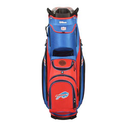 Wilson NFL Golf Bag - Cart, Buffalo Bills - Golf Gift