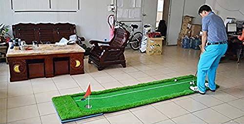 Air League Hilllman PGM Golf Artificial Turf Two Hole Putting Green - Golf Gift