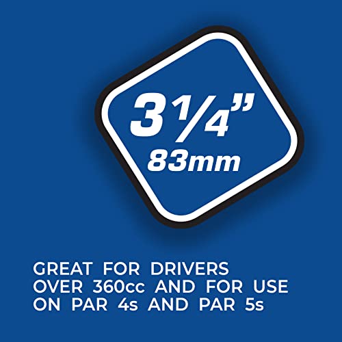 Pride Damen PTS Titanium Strength Wooden 3 1/4 Bag of 65 Tees, blue, 83 mm - Golf Gift