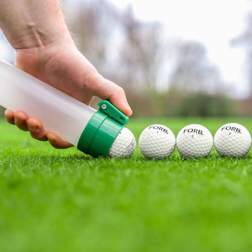 FORB Golf Ball Shag Tube - Golf Ball Pick Up | Golf Ball Storage | Golf Accessories | Golf Ball Retriever | Golf Ball Tube Collector - Golf Gift