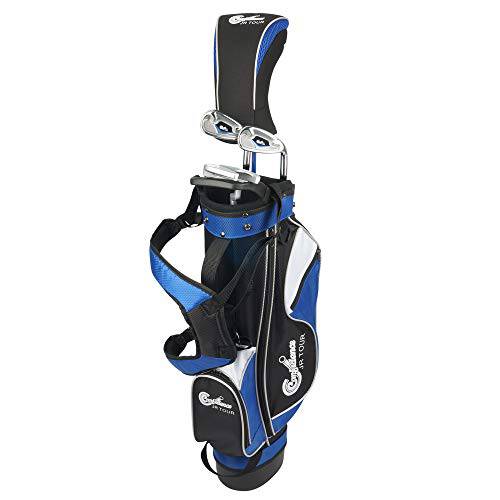 Confidence Golf Junior Golf Clubs Set for Kids Age 4-7 (up to 4' 6" tall) - Golf Gift