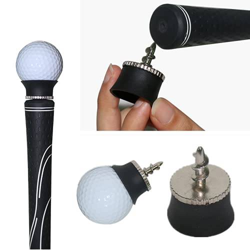 Qinuseaks 1PCS Golf Suction Cup Lightweight Golf Ball Pick Up Claw Alloy Golf Ball Club Retriever Grabber for Picking Up Golf Ball - Golf Gift