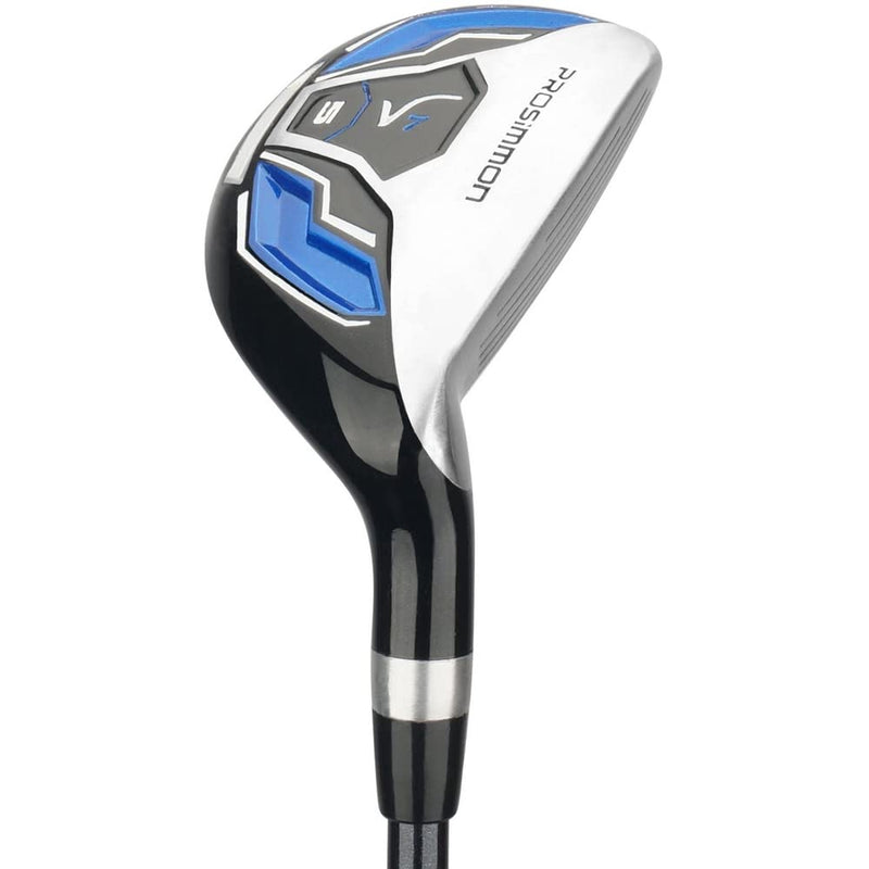 Prosimmon Golf V7 All Graphite Iron Set 6-SW + Hybrid, Mens Left Hand - Golf Gift