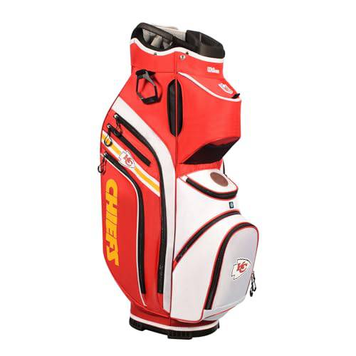 Wilson NFL Golf Bag - Cart, Kansas City Chiefs - Golf Gift