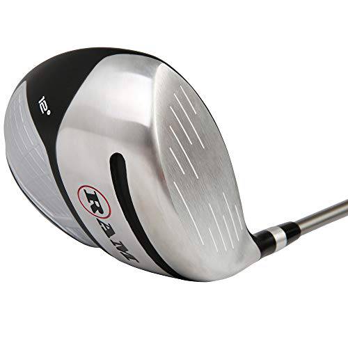 Ram Golf Laser Anti-Slice Offset 460cc Oversize 12° Driver, Mens Right Hand - Golf Gift